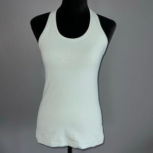 Lululemon Cool RacerBack Tank Top Womens 6 Sea Green